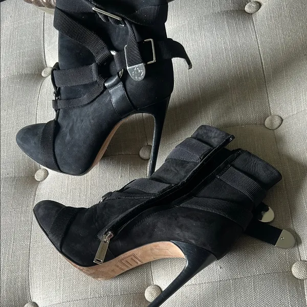 DSQUARED2 Parachute Mobile Ankle Boots Size 38 Black - Image 14