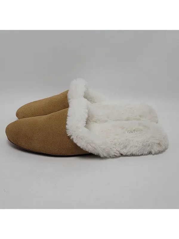 Haven Well Within Suede Faux Fur Lined Slide Slippers Women’s Size 10M - Image 12
