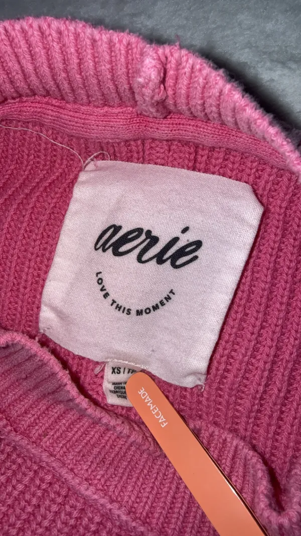 Aerie Pink Sweater - Image 2