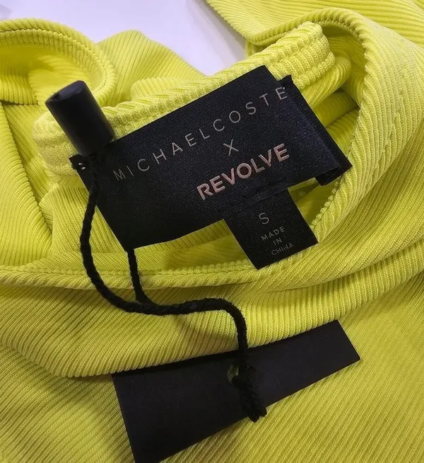 Michael Costello x REVOLVE Decker Maxi Dress in Lime Small - Image 11