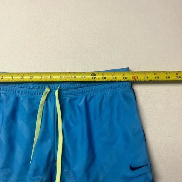 Nike Dri-Fit Women's Athletic Running Shorts Blue Size Large - Image 4