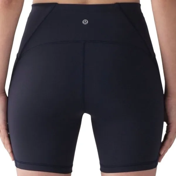 Lululemon Train Times Short 6” inseam Midnight Navy Size 6 Bike Shorts - Image 2