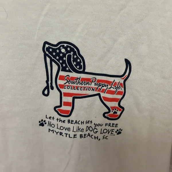 Myrtle Beach Southern Puppy Life Collection T-shirt - Image 2