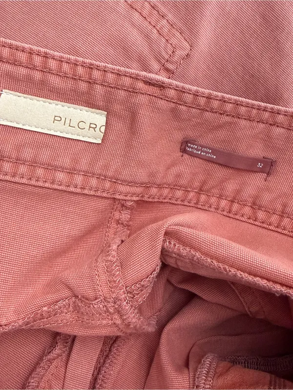 NWT Pilcro Relaxed Pleat Shorts in Sienna Size 32 High Rise - Image 5