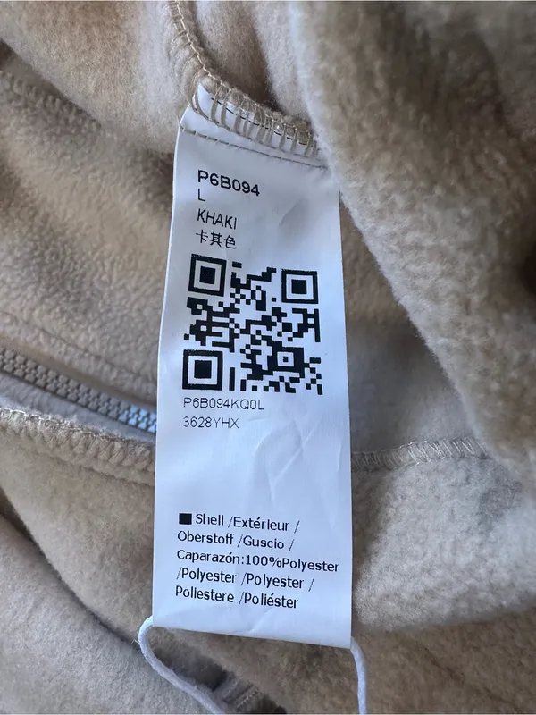 Cozy Cream Fleece Zip - Image 5