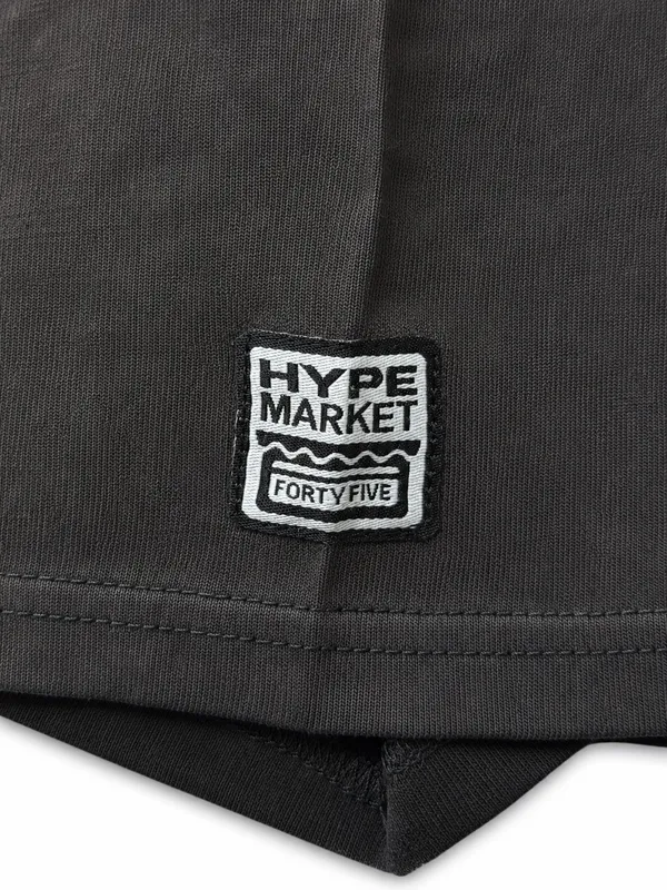 Hype Market 45 Vintage Washed Black Graphic - Image 5