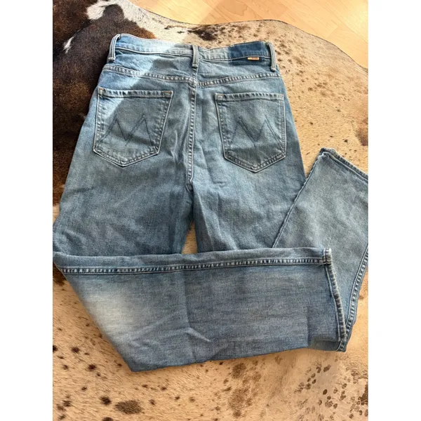 MOTHER Superior Denim In Tippy Top Frisky Flood in Crashing Size 29 - Image 8