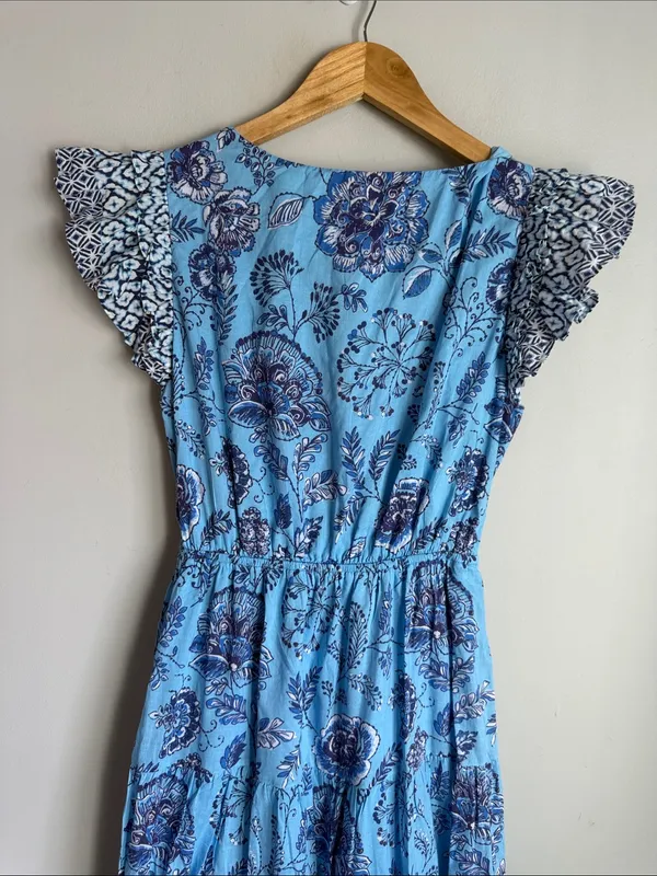 Tuckernuck Celina Moon Flavian Maxi Dress Medium - Image 10