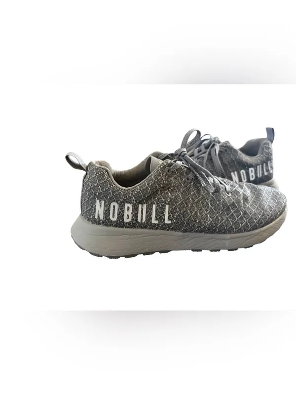 NOBULL Trail Runners in a grey "Matryx" Women’s Size 10 Mens 8.5 - Image 4