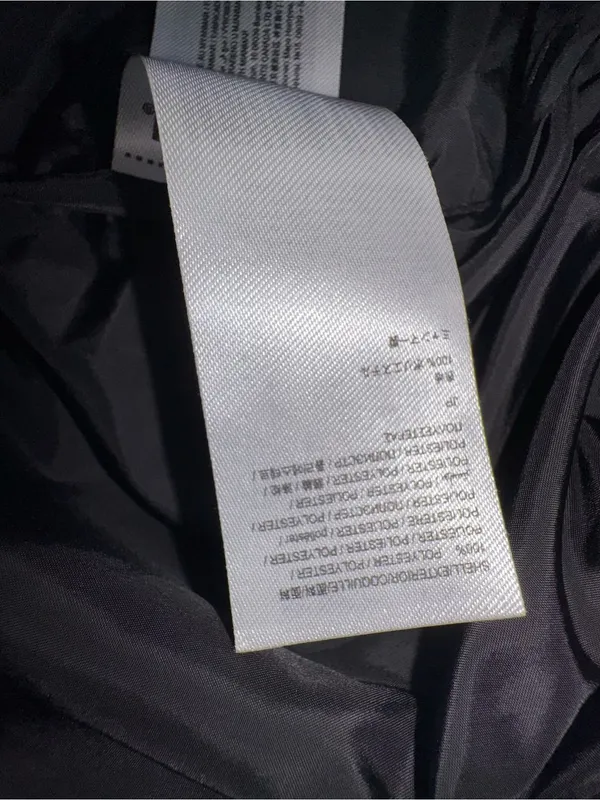 Desigual Black Lined Jacket with Branded Neck Label - Image 9