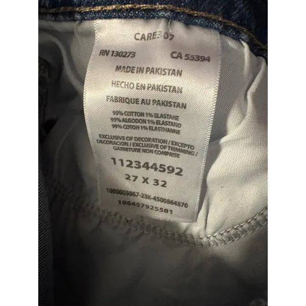 Wrangler‎ Retro Womens Mid Rise Bootcut Jeans Medium Wash Blue Size 27x32 - Image 6