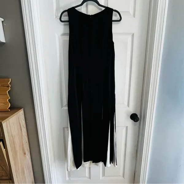 Bitte Kai Rand Black White Split Skirt Sleeveless Maxi Dress EU 36/38 US S/M - Image 5