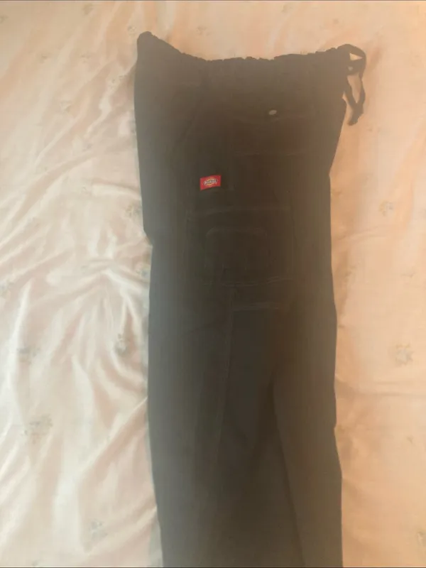Dickies Black Women's Elastic Waist Sweatpants - Image 2