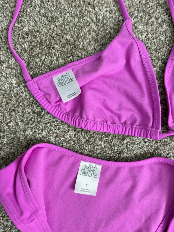 Wild Fable Magenta Bikini Set - Image 3