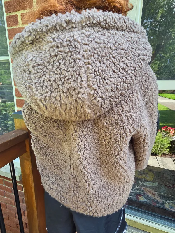 Teddy coat Brown - Image 2