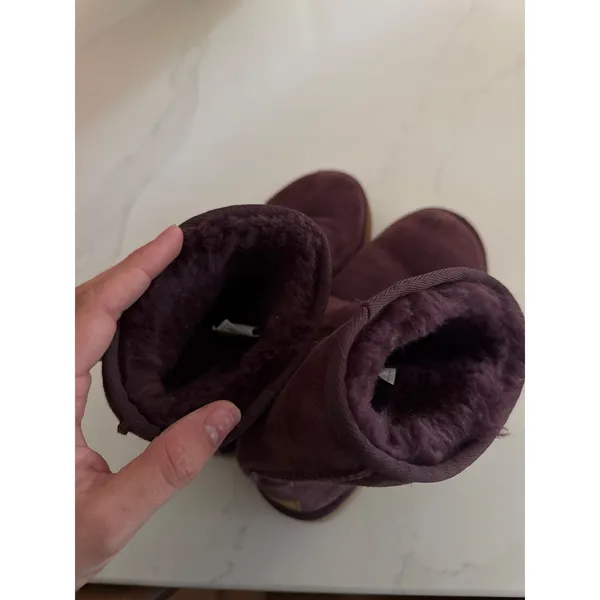 UGG Classic Short II in Port Purple Boots Size 6 - Image 7