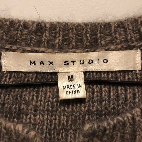 Max Studio Angora Blend Cardigan - Image 2