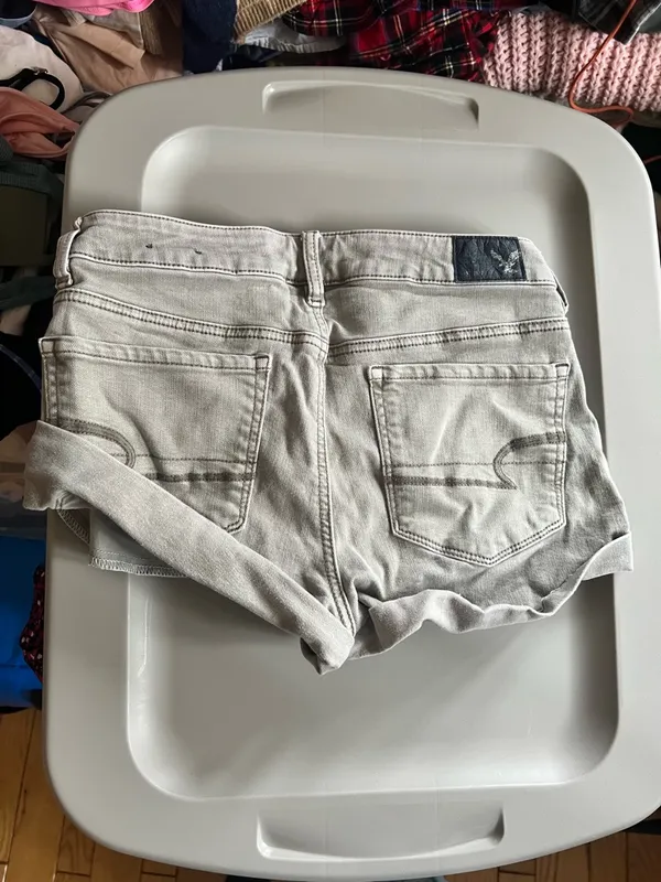 American Eagle - Super Super Stretch & Hi-Rise Shortie Shorts - Image 6