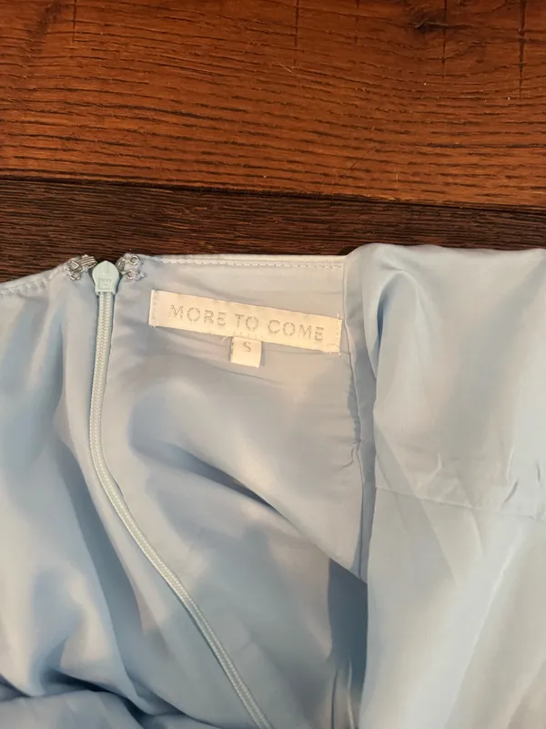 Baby blue mini dress - Image 3