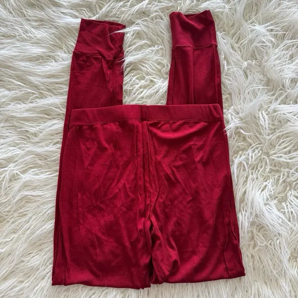 Skims Soft Lounge Leggings Brick Size Medium - Image 9