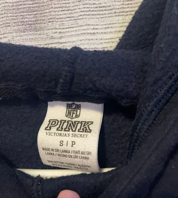 PINK VS  Chicago Bears Pullover Hoodie - Image 3