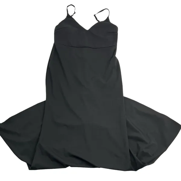Halara Womens Size Large V Neck Mermaid Maxi Dress Black Adjustable Straps‎ NWOT - Image 8