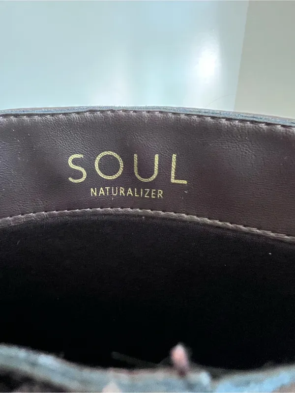 SOUL Naturalizer Twinkle Knee Length Boots Brown Size 6 - Image 4