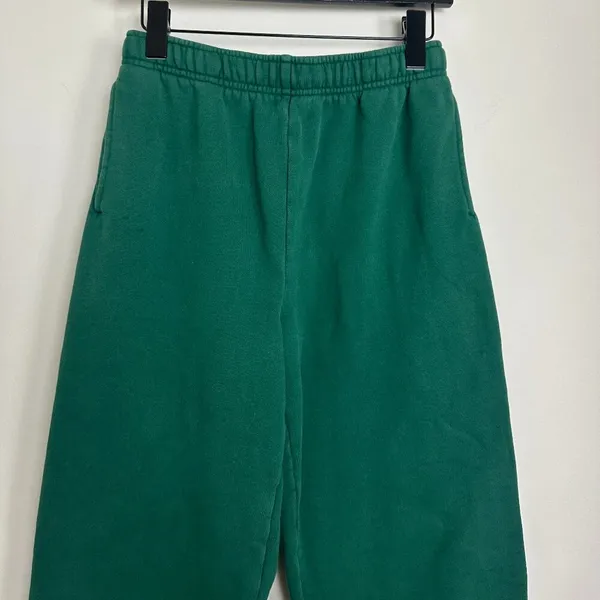 ARITZIA TNA Cozy Fleece Mega Sweatpants in Forest Green Size X-Small - Image 2