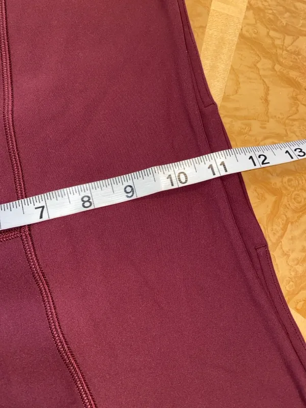 Lululemon Athletica Groove Nulu High Rise Flare Full Length Leggings Size 8 EUC - Image 9