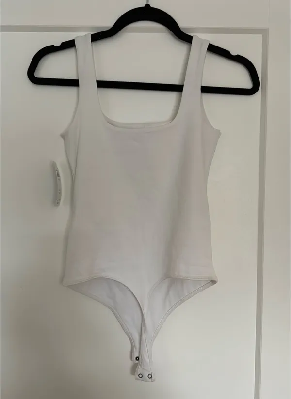 Abercrombie Tank Bodysuit White - Image 2