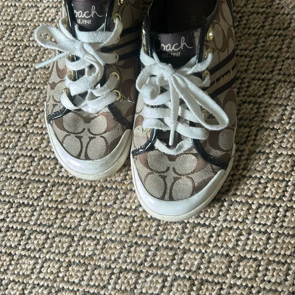 Coach Women’s Folly Logo Oxford Sneakers Size 7 - Image 2