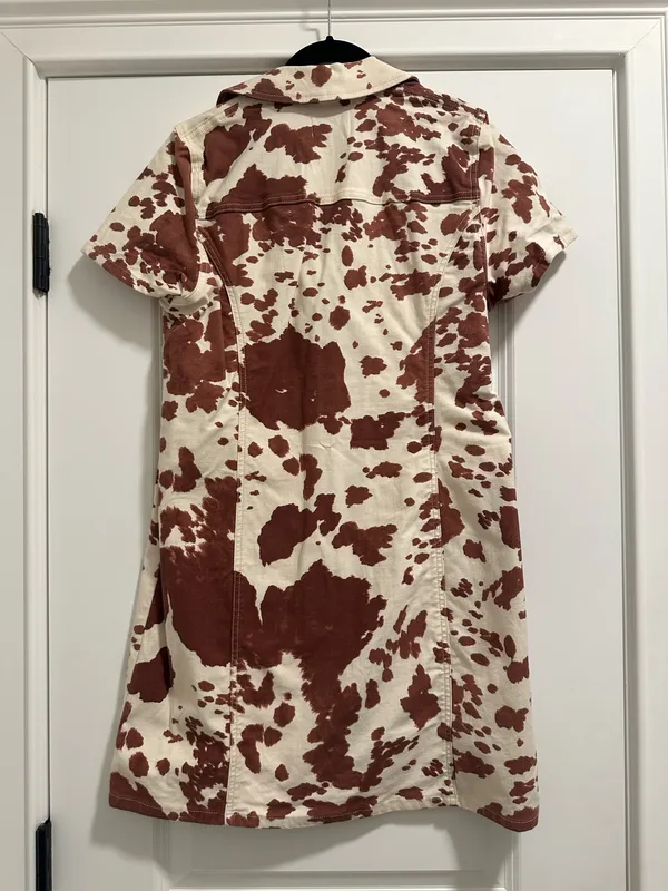 Show Me Your Mumu Cowprint Dress - Image 4