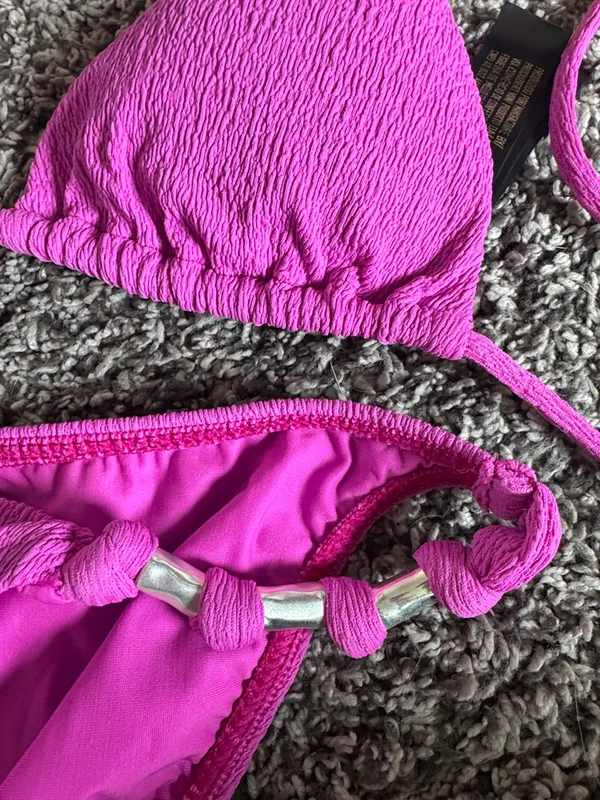 VIX Paula Halter Bikini SET, Size Small, $212 Pink - Image 7
