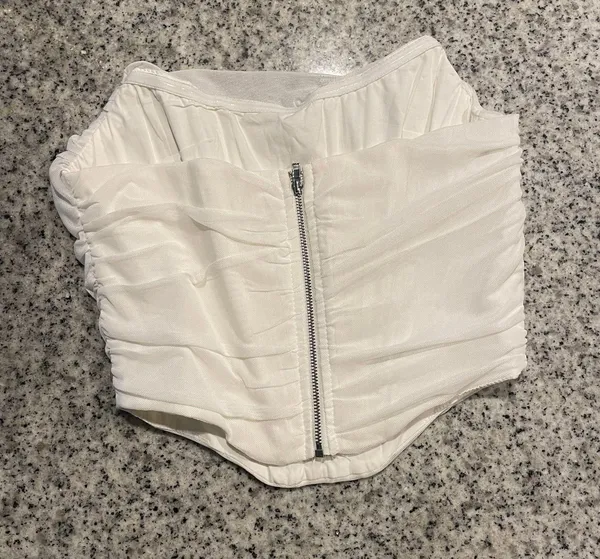 White Corset Top - Image 3