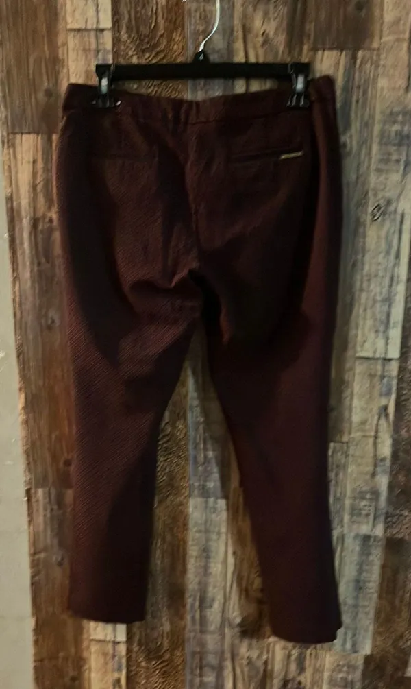 Ann Taylor Ann Klein Women's Trousers Dark Purple Ann Klein waist 15 inches inseam 24 rise10 purple - Image 7