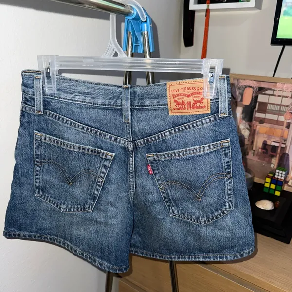 Levi’s Denim Blue Jean Shorts - Image 3