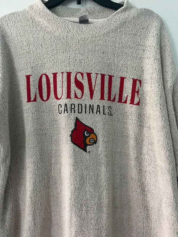 Women’s Louisville, Long Sleeve Crewneck - Image 3
