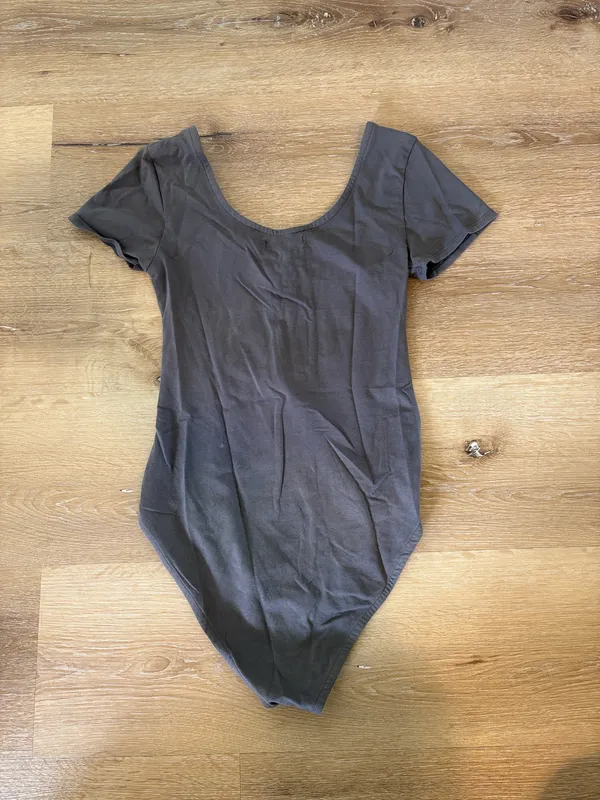 Cotton On Grey Lace Up Bodysuit - Image 5