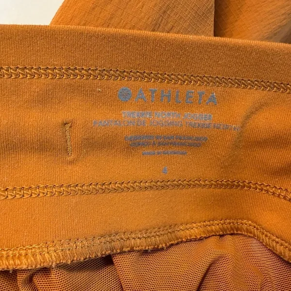 Athleta Trekkie North Jogger Cattail Brown Stretch Hiking Adventure Size 4 - Image 9