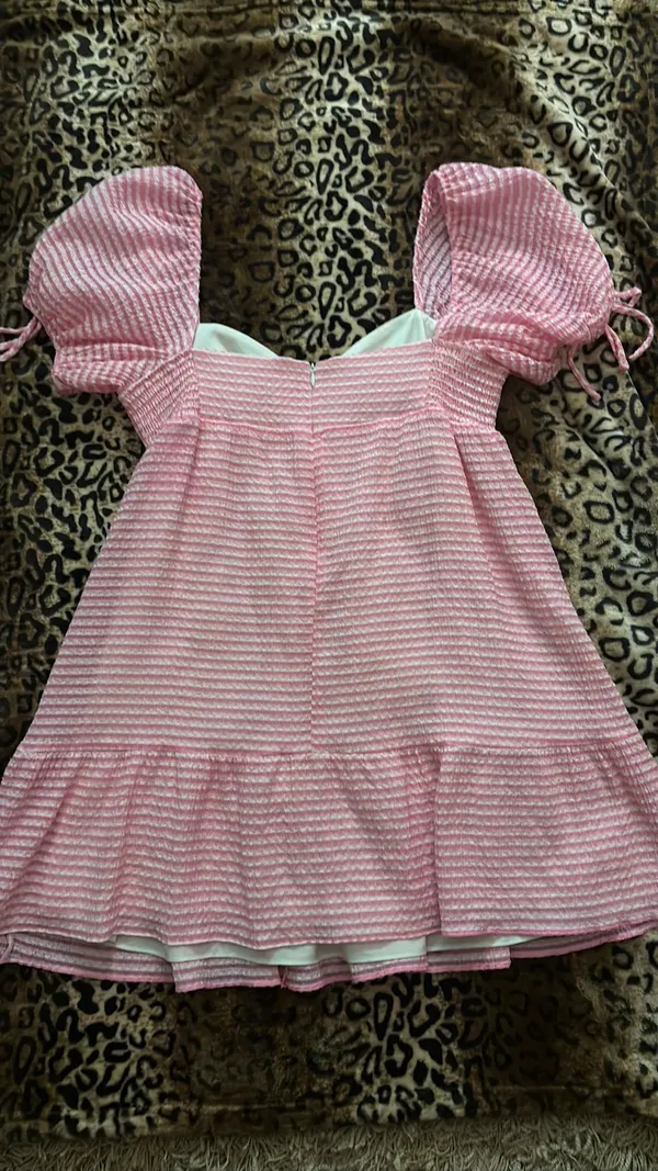 Amanda Uprichard Dress Mini Pink - Image 2