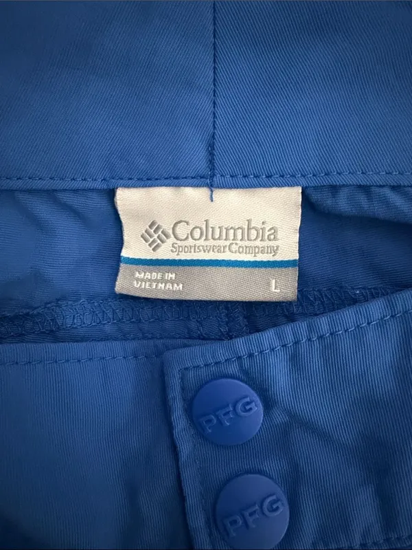 Columbia Bright Blue Women’s Athletic Shorts - Image 2