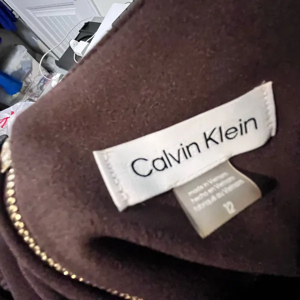 Calvin Klein Work Dress Brown - Image 5