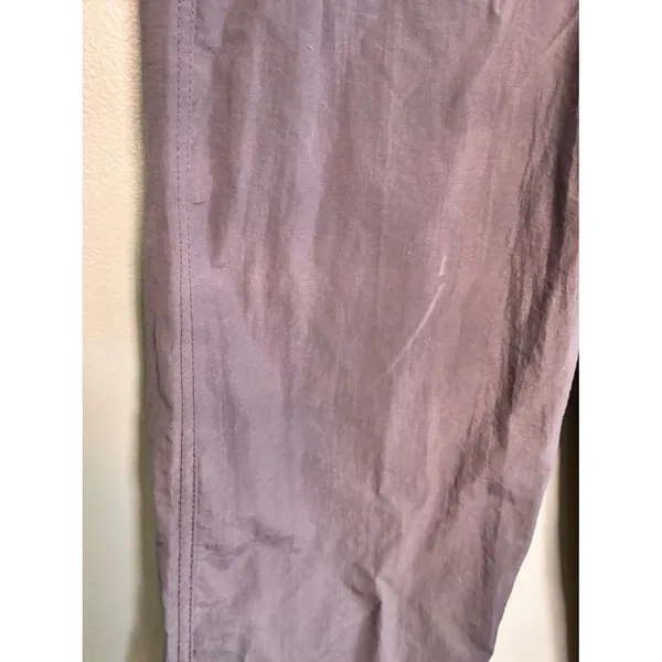 WomenS VTG prAna Lightweight Hiking Summer Waist Pants Made in USA Sz M - Image 3