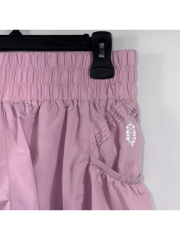 Free People Movement Pink Running Shorts SP - Image 5