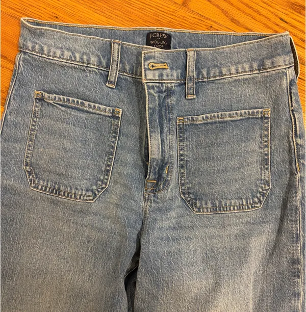 J.Crew Wide-Leg Crop Jeans - Image 3