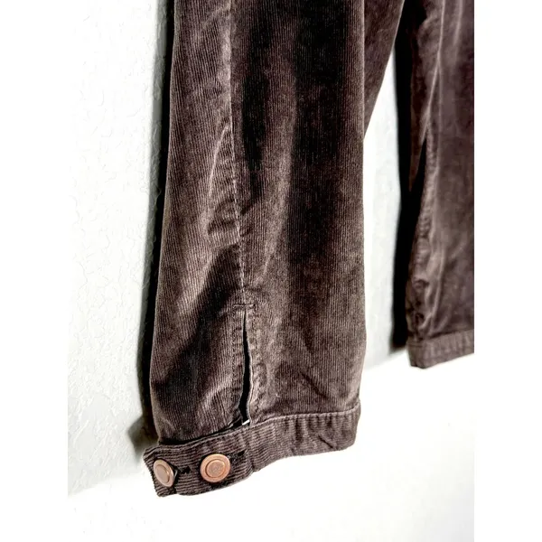 Old Navy Y2K Low Rise Bermuda Short Brown Corduroy Minimalist Knee Length 10 - Image 4