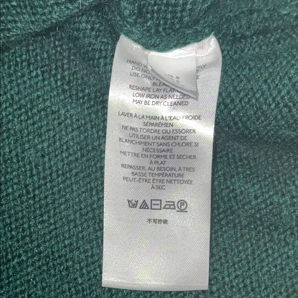 Anthropologie Forest Green Sweater Size XS - Image 6