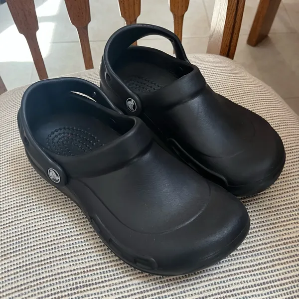 Crocs Bistro Work Black Clogs - Image 2