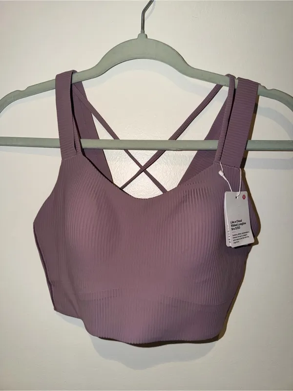 Lululemon Like a Cloud Longline Ribbed Bra *Light Support, D/DD Cups - Image 3
