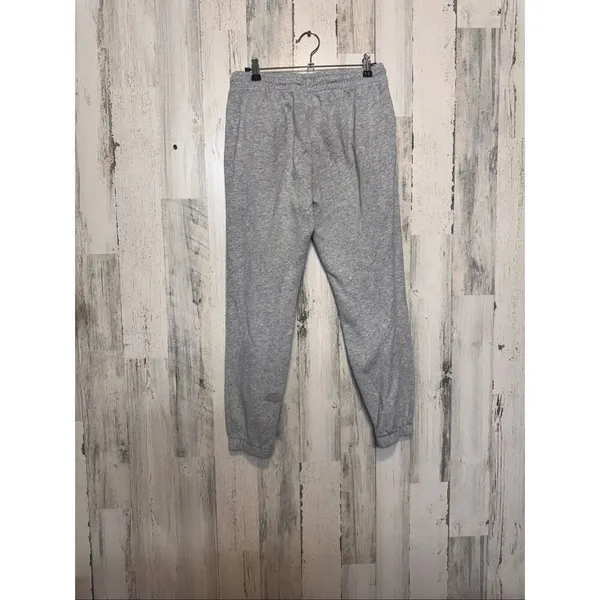 Athletic Works Gray Joggers Girls XXL 18 Fits Womens XS Sweatpants Stained Back - Image 4